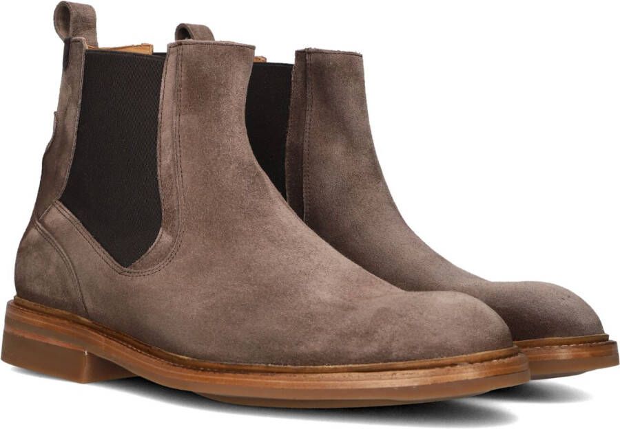 FLORIS VAN BOMMEL Chelsea Boots Heren Sfm-60044 Maat: 46⅔ Materiaal: Suède Kleur: Taupe