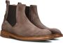 FLORIS VAN BOMMEL Chelsea Boots Heren Sfm-60044 Maat: 46 Materiaal: Suède Kleur: Taupe - Thumbnail 3