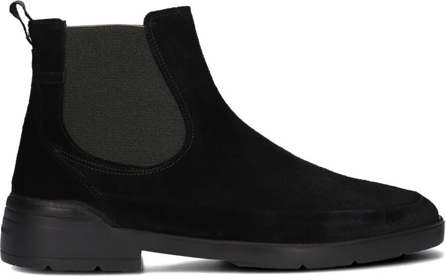 FLORIS VAN BOMMEL Chelsea Boots Heren Sfm-60049 Maat: 46⅔ Materiaal: Suède Kleur: Zwart