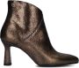 FLORIS VAN BOMMEL Enkellaarsjes Dames Sfw-50080 Maat: 36 Materiaal: Leer Kleur: Bruin - Thumbnail 4