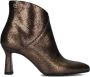 FLORIS VAN BOMMEL Enkellaarsjes Dames Sfw-50080 Maat: 36 Materiaal: Leer Kleur: Bruin - Thumbnail 4