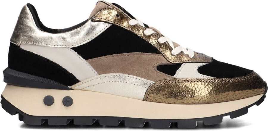 FLORIS VAN BOMMEL Lage Sneakers Dames Blokki 04.01 Maat: 41 5 Materiaal: Suède Kleur: Goud