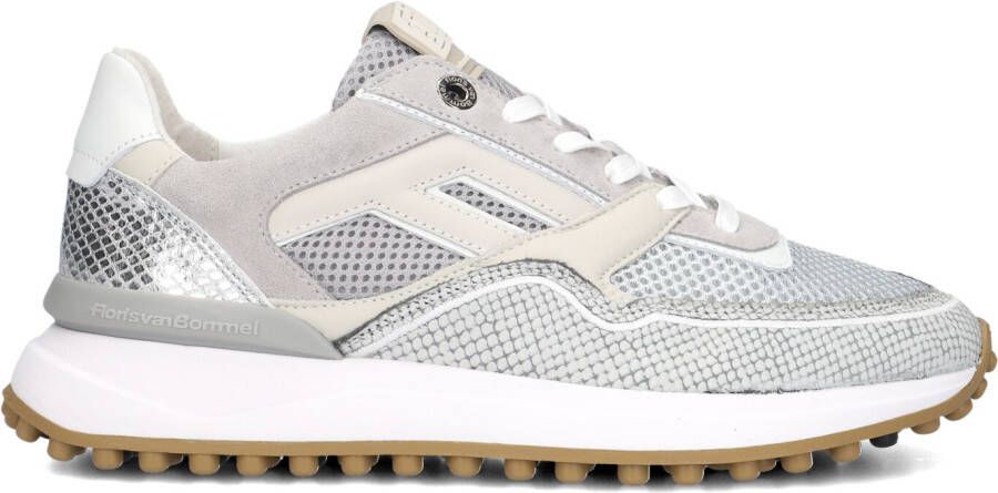 FLORIS VAN BOMMEL Lage Sneakers Dames Sfm-10128 Maat: 37 Materiaal: Mesh Kleur: Grijs