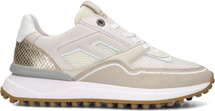 FLORIS VAN BOMMEL Lage Sneakers Dames Sfm-10128 Maat: 39 5 Materiaal: Textiel Kleur: Taupe