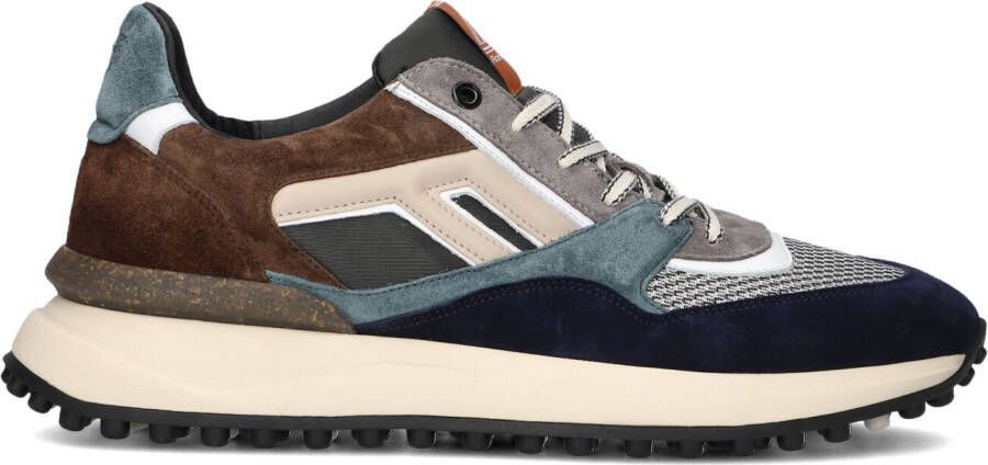 FLORIS VAN BOMMEL Lage Sneakers Heren Sfm-10139 Maat: 46⅔ Materiaal: Suède Kleur: Blauw