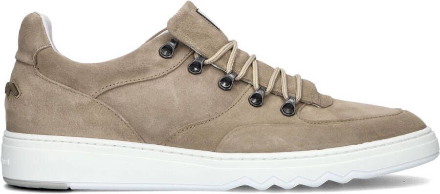 FLORIS VAN BOMMEL Lage Sneakers Heren Sfm-10164 Kupster Maat: 48⅔ Materiaal: Leer Kleur: Bruin