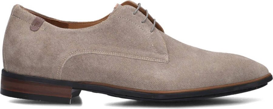 FLORIS VAN BOMMEL Nette Schoenen Heren Sfm-30295 Maat: 46 Materiaal: Nubuck Kleur: Beige