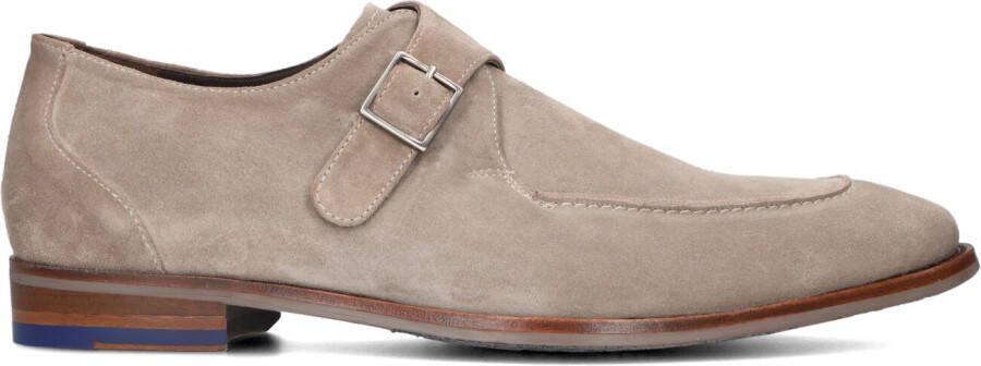 FLORIS VAN BOMMEL Nette Schoenen Heren Sfm-30318 Maat: 43⅓ Materiaal: Suède Kleur: Taupe