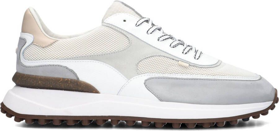 FLORIS VAN BOMMEL Lage Sneakers Heren Sfm-10207 Maat: 41⅓ Materiaal: Leer Kleur: Wit