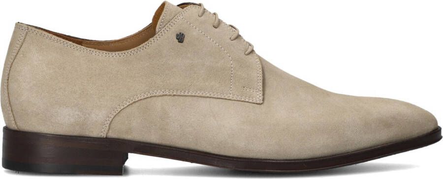 VAN BOMMEL Nette Schoenen Heren Sbm-30118 Maat: 46 Materiaal: Suède Kleur: Beige