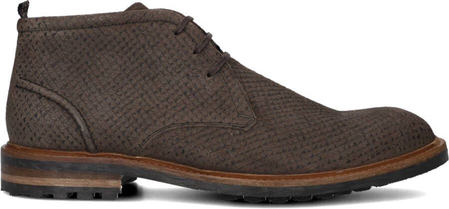 FLORIS VAN BOMMEL Veterschoenen Heren Sfm-50085 Maat: 43⅓ Materiaal: Suède Kleur: Taupe