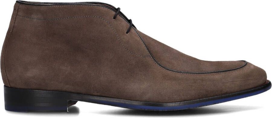 FLORIS VAN BOMMEL Nette Schoenen Heren Sfm-50161 Maat: 44 Materiaal: Suède Kleur: Taupe