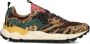 Flower Mountain Bruine Suède Sneakers met Kurken Binnenzool Multicolor Dames - Thumbnail 2