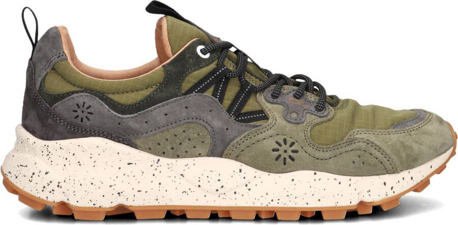 FLOWER MOUNTAIN Lage Sneakers Dames Yamano 3 Uni Maat: 41 Materiaal: Suède Kleur: Groen