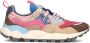 FLOWER MOUNTAIN Lage Sneakers Dames Yamano 3 Woman Maat: 37 Materiaal: Suède Kleur: Roze - Thumbnail 3