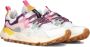 FLOWER MOUNTAIN Lage Sneakers Dames Yamano 3 Woman Maat: 37 Materiaal: Suède Kleur: Wit - Thumbnail 3