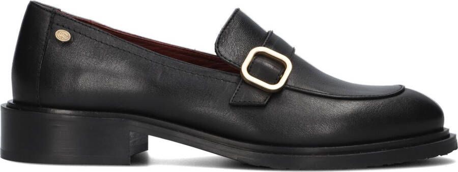 FRED DE LA BRETONIERE Loafers Dames Ilay Buckle Maat: 38 Materiaal: Leer Kleur: Zwart