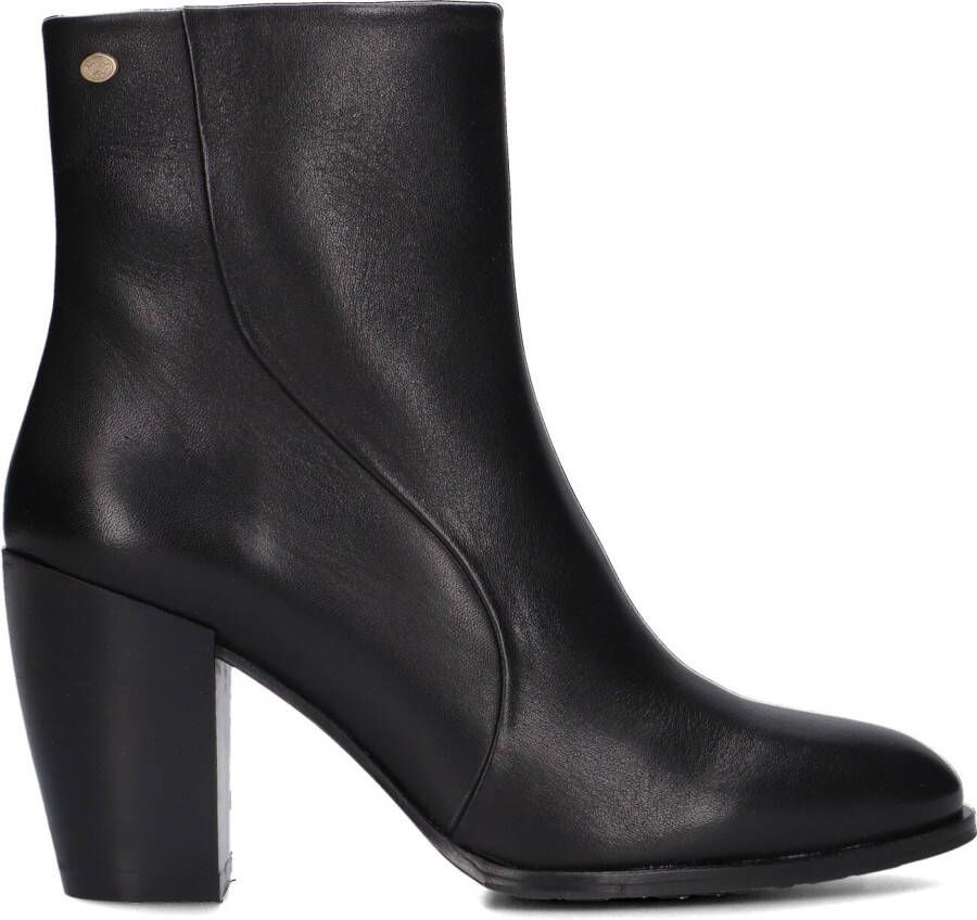 FRED DE LA BRETONIERE Enkellaarsjes Dames Alicia Ankle Boot Maat: 39 Materiaal: Leer Kleur: Zwart