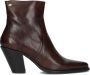 FRED DE LA BRETONIERE Enkellaarsjes Dames Blaire Ankle Boot Maat: 42 Materiaal: Leer Kleur: Bruin - Thumbnail 3