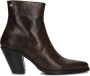 FRED DE LA BRETONIERE Enkellaarsjes Dames Blaire Ankle Boot Maat: 40 Materiaal: Leer Kleur: Bruin - Thumbnail 4