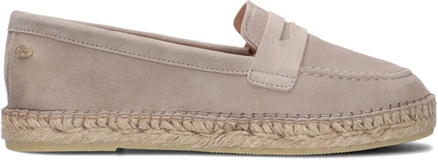 FRED DE LA BRETONIERE Espadrilles Dames 152010233 Maat: 39 Materiaal: Suède Kleur: Taupe