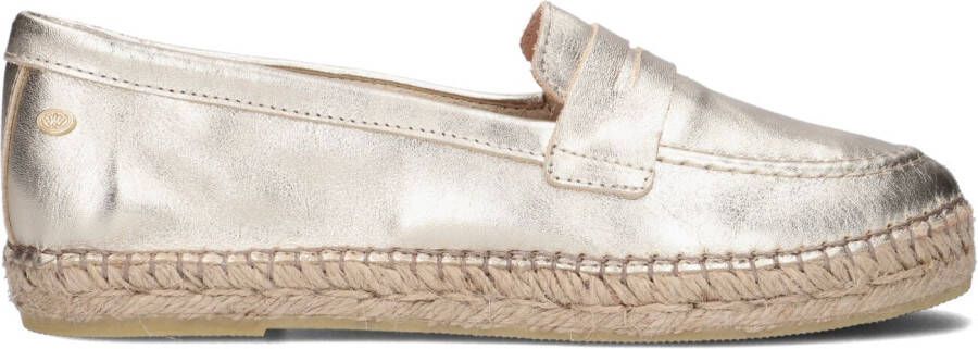 FRED DE LA BRETONIERE Espadrilles Dames 152010234 Maat: 39 Materiaal: Leer Kleur: Goud