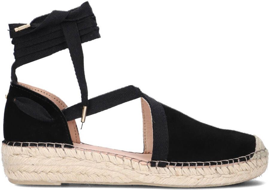 FRED DE LA BRETONIERE Espadrilles Dames 152010257 Maat: 38 Materiaal: Suède Kleur: Zwart