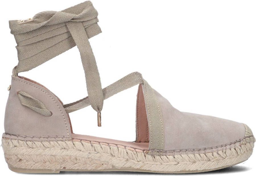 FRED DE LA BRETONIERE Espadrilles Dames 152010257 Maat: 38 Materiaal: Suède Kleur: Taupe