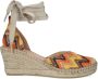 Fred de la Bretoniere Strappy Sandals 153010217 Espadrilles Zomer Schoenen Dames Zwart - Thumbnail 4