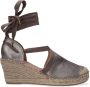 FRED DE LA BRETONIERE Espadrilles Dames 153010232 Maat: 36 Materiaal: Suède Kleur: Taupe - Thumbnail 3