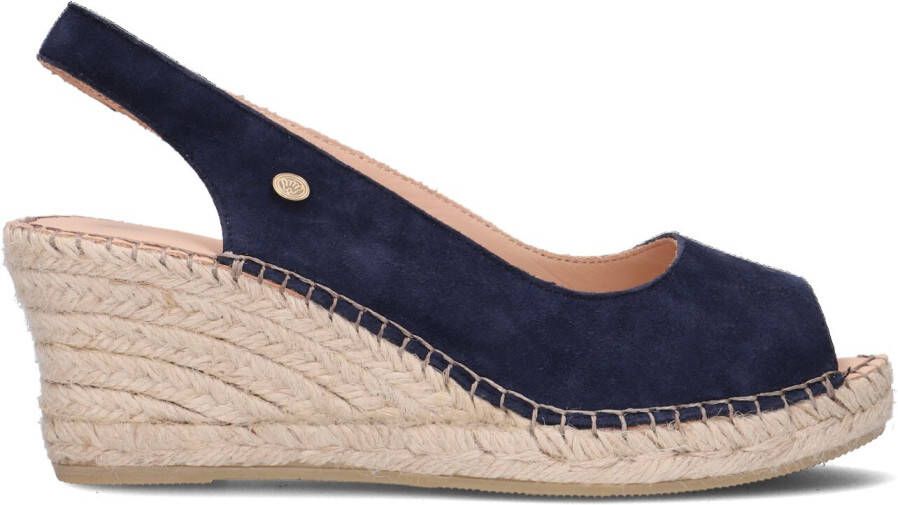 FRED DE LA BRETONIERE Espadrilles Dames 153010240 Maat: 37 Materiaal: Suède Kleur: Blauw