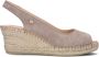 FRED DE LA BRETONIERE Espadrilles Dames 153010240 Maat: 40 Materiaal: Suède Kleur: Taupe - Thumbnail 3