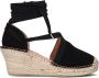 FRED DE LA BRETONIERE Espadrilles Dames 153010287 Maat: 38 Materiaal: Suède Kleur: Zwart - Thumbnail 2