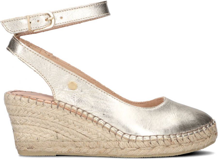 FRED DE LA BRETONIERE Espadrilles Dames 153010288 Maat: 39 Materiaal: Leer Kleur: Goud