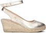 FRED DE LA BRETONIERE Espadrilles Dames 153010288 Maat: 39 Materiaal: Leer Kleur: Goud - Thumbnail 3