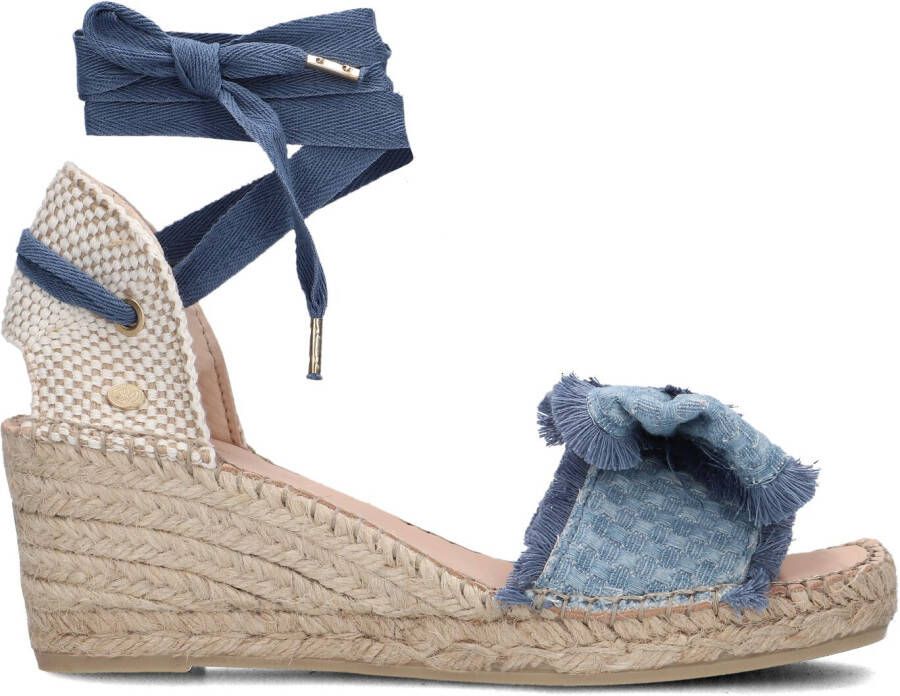 FRED DE LA BRETONIERE Espadrilles Dames Eve Bow Maat: 36 Kleur: Blauw