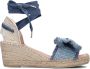 FRED DE LA BRETONIERE Espadrilles Dames Eve Bow Maat: 36 Kleur: Blauw - Thumbnail 4