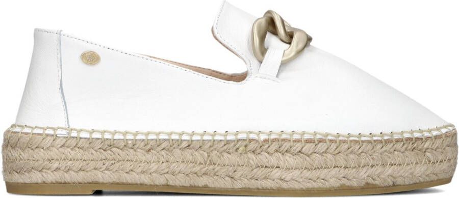 FRED DE LA BRETONIERE Espadrilles Dames June Li Maat: 40 Materiaal: Leer Kleur: Wit