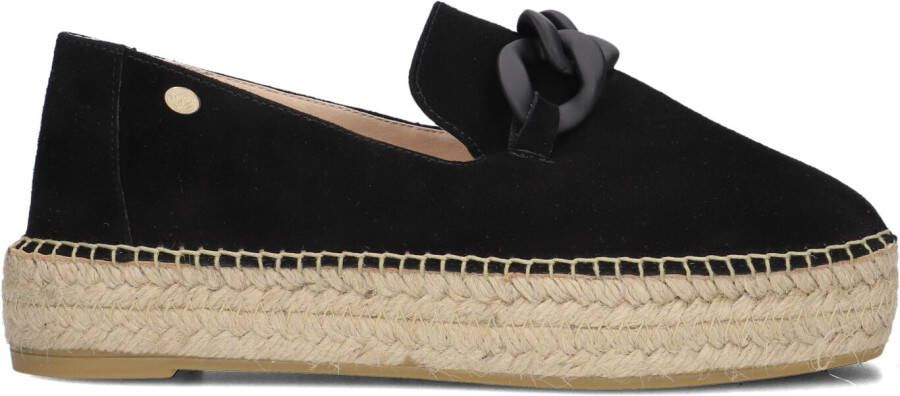 FRED DE LA BRETONIERE Espadrilles Dames June Li Maat: 42 Materiaal: Suède Kleur: Zwart