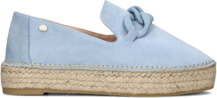 FRED DE LA BRETONIERE Espadrilles Dames June Li Maat: 40 Materiaal: Suède Kleur: Lichtblauw