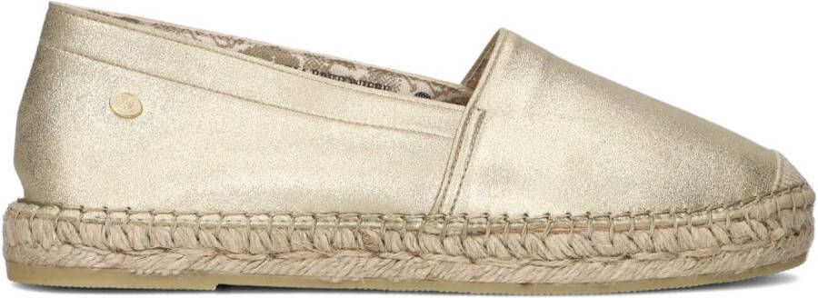 FRED DE LA BRETONIERE Espadrilles Dames Mili Ana Maat: 37 Materiaal: Leer Kleur: Goud