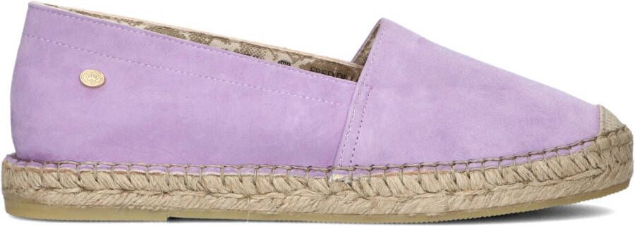 FRED DE LA BRETONIERE Espadrilles Dames Mili Ana Maat: 41 Materiaal: Suède Kleur: Paars