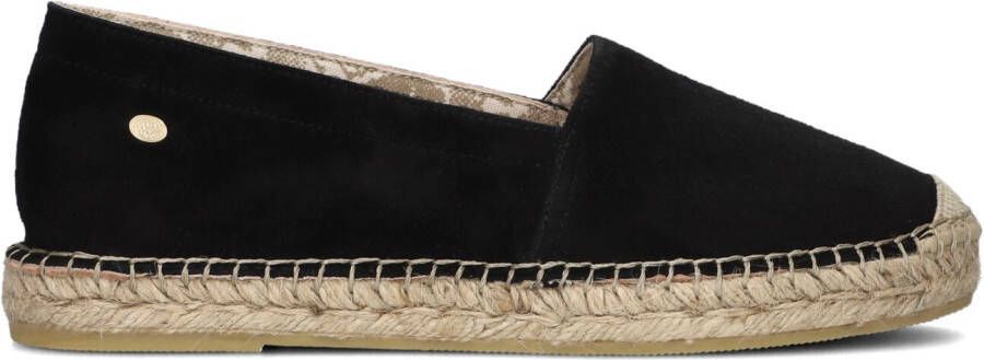 FRED DE LA BRETONIERE Espadrilles Dames Mili Ana Maat: 38 Materiaal: Suède Kleur: Zwart