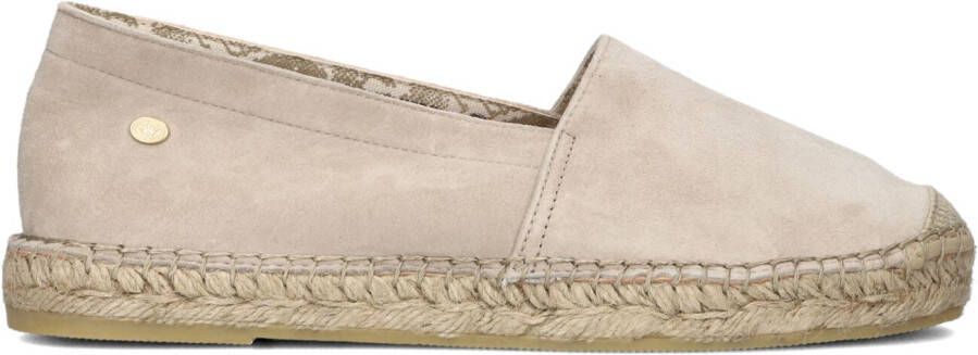 FRED DE LA BRETONIERE Espadrilles Dames Mili Ana Maat: 38 Materiaal: Suède Kleur: Taupe