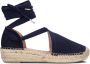 FRED DE LA BRETONIERE Espadrilles Dames Romi Luz Maat: 37 Materiaal: Suède Kleur: Blauw - Thumbnail 4