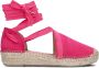 FRED DE LA BRETONIERE Espadrilles Dames Romi Luz Maat: 37 Materiaal: Suède Kleur: Roze - Thumbnail 3