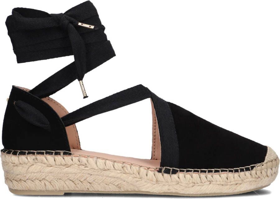 FRED DE LA BRETONIERE Espadrilles Dames Romi Luz Maat: 38 Materiaal: Suède Kleur: Zwart