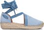 FRED DE LA BRETONIERE Espadrilles Dames Romi Luz Maat: 39 Materiaal: Suède Kleur: Blauw - Thumbnail 4