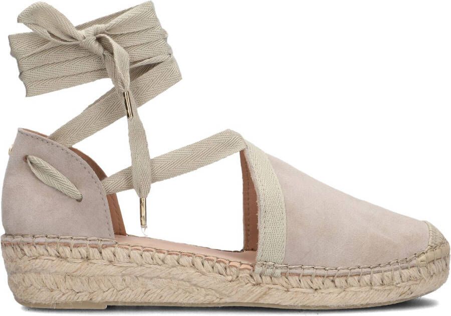 FRED DE LA BRETONIERE Espadrilles Dames Romi Luz Maat: 39 Materiaal: Suède Kleur: Taupe