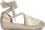 FRED DE LA BRETONIERE Espadrilles Dames Romi Luz Maat: 39 Kleur: Goud - Thumbnail 3